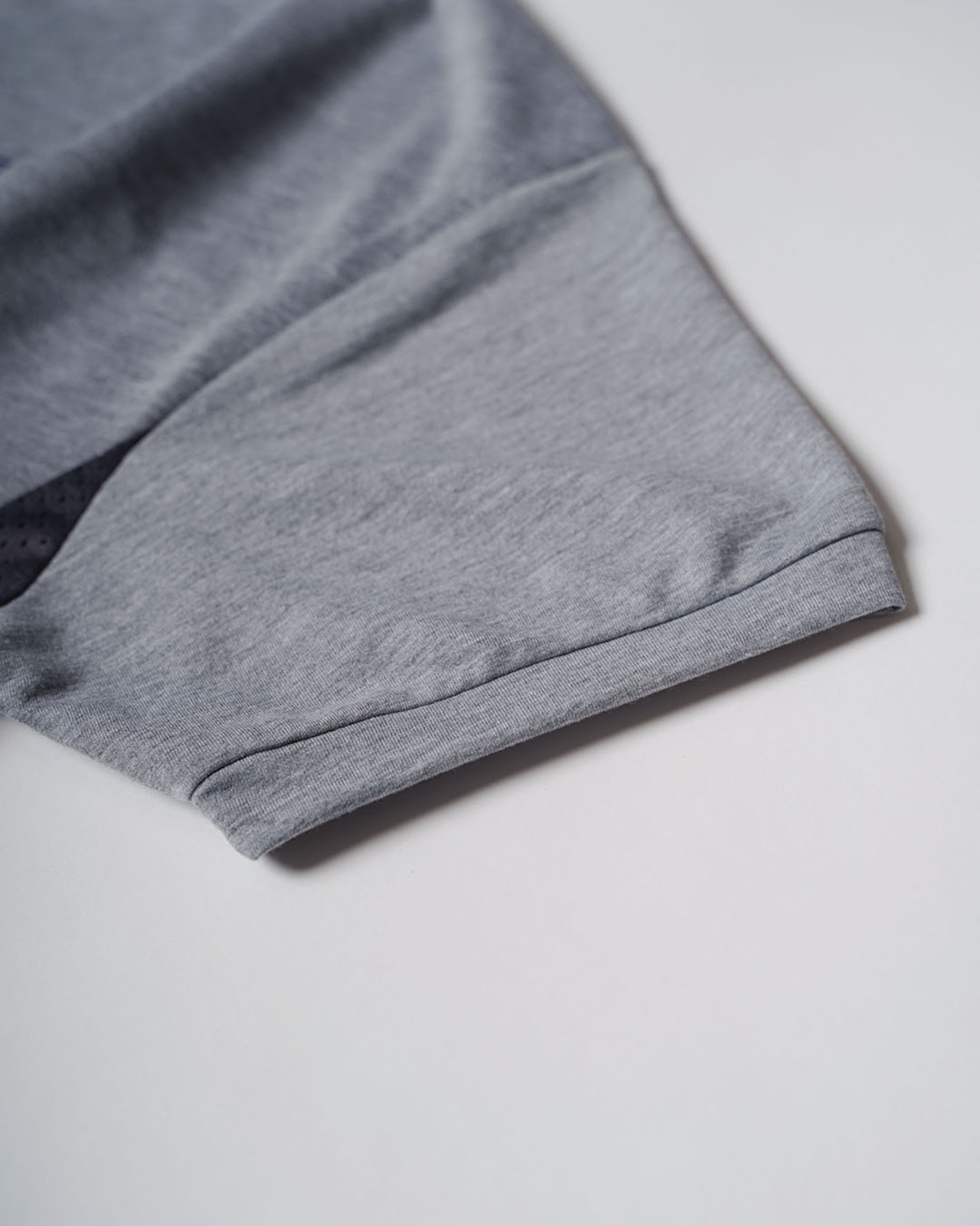 【#Re:room】MESH SWITCHING SWEAT T-SHIRT［REC913］