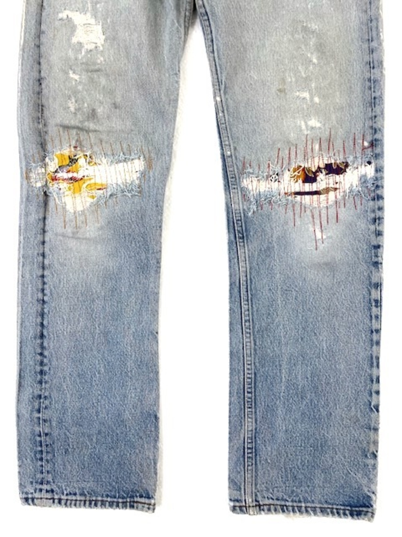 M-223リーバイス Levis501レギュラー古着 1980年代 米国製刻印522W 72cm(ぐるり 股下 79cm
