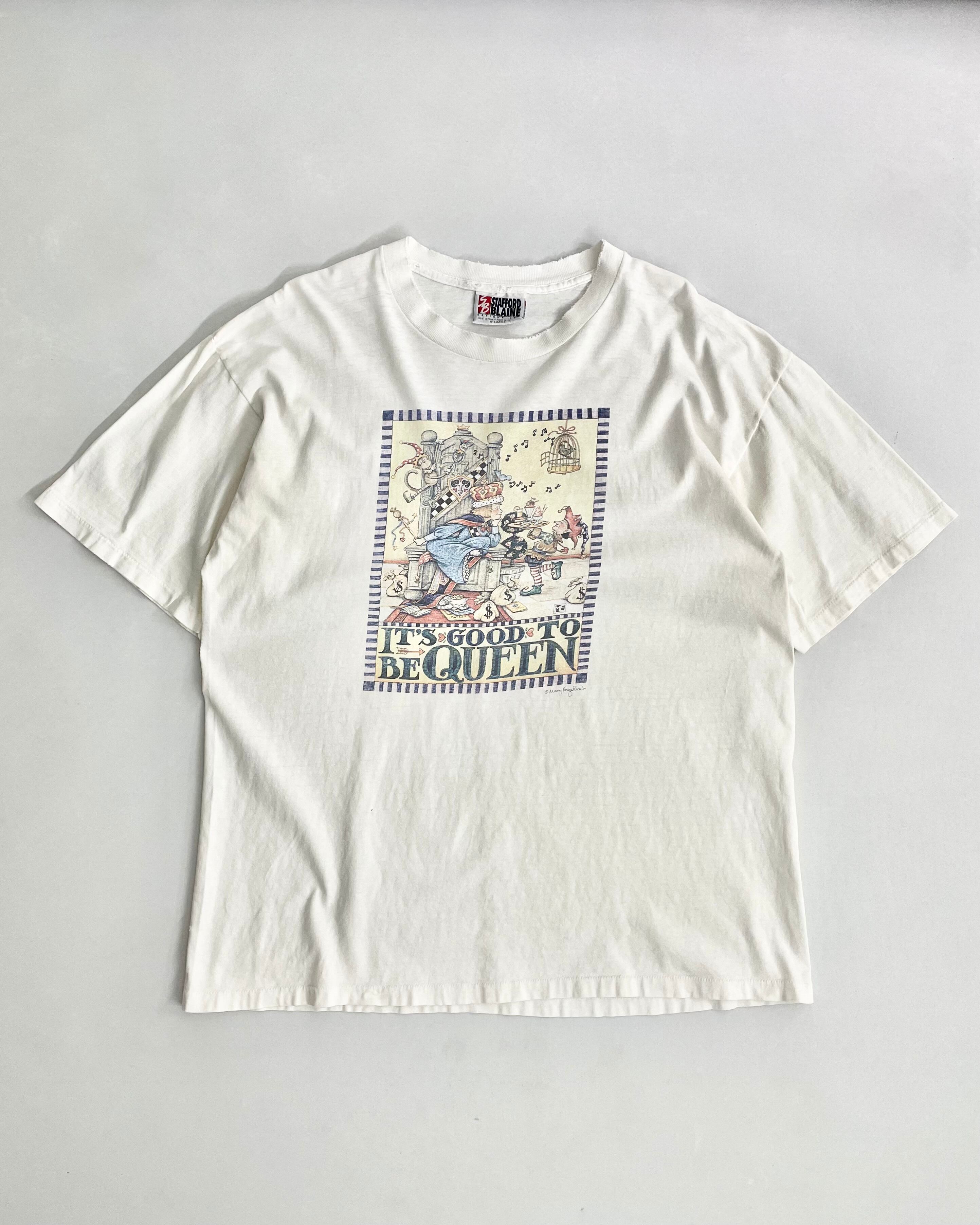 90s Mary Engelbreit Print Tee USA製