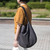 Cotton Hobo bag チャコール
