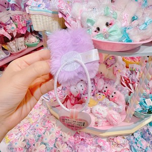 【G6】40-25モグモグちゃんクリームfaceヘアゴム