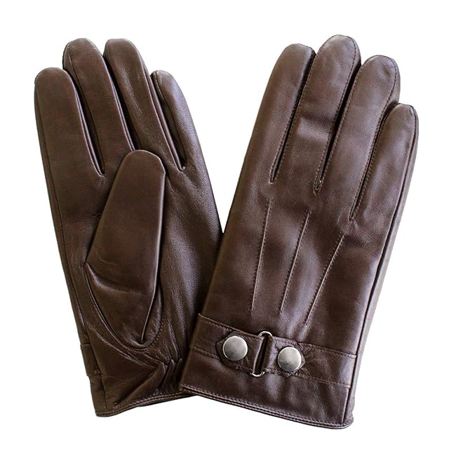 メンズ ターゲット レザーグローブ〈Brown〉| Frederick Sheppard | PAY ID