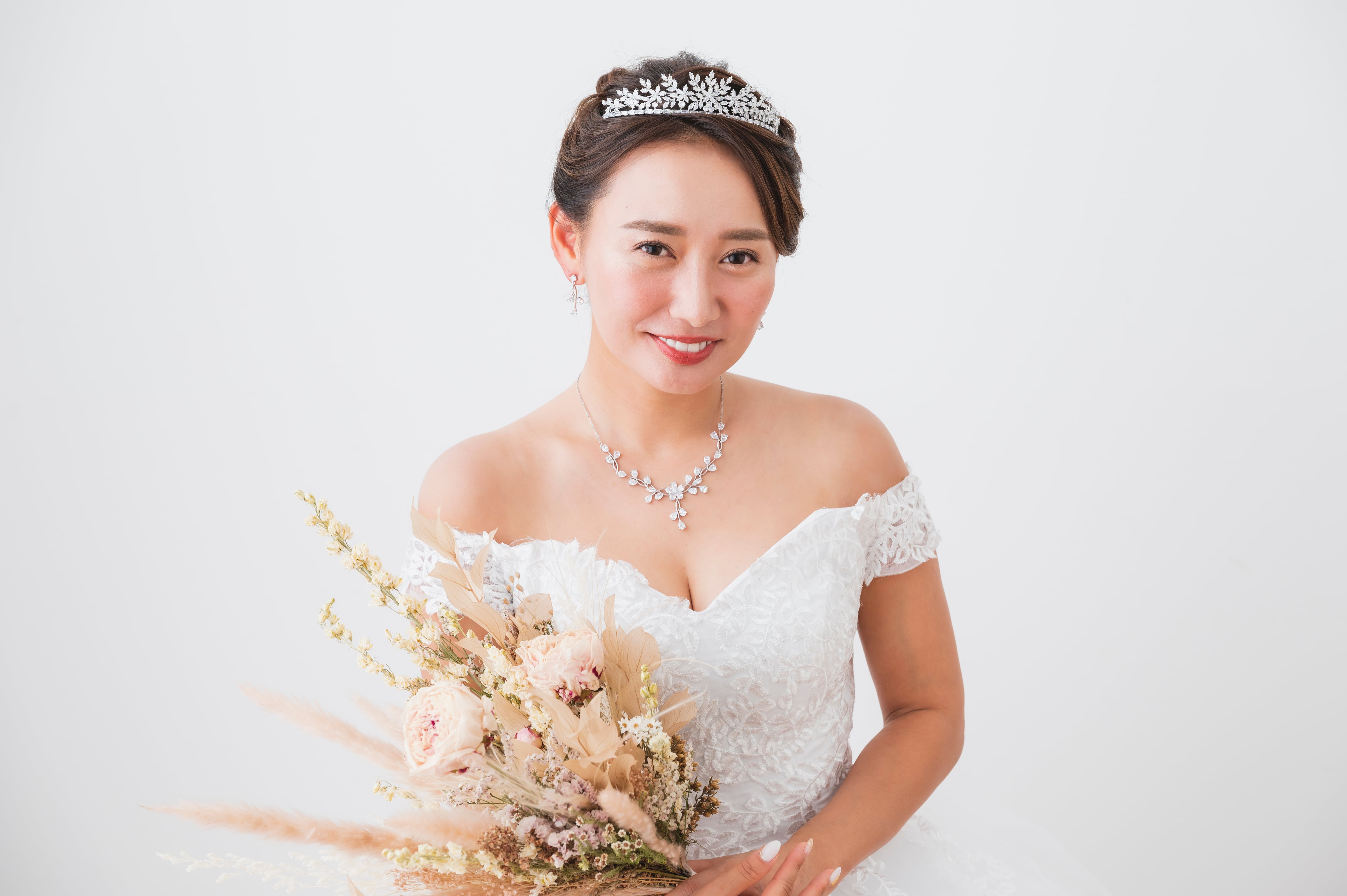 'Sa collection  フラワーネックレス・イヤリングセット　ル163 Sa collection フラワーネックレス・イヤリングセット ル163