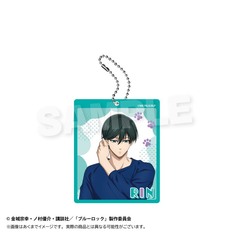 5月発売予定】ブルーロック トレーディングアクリルキーホルダー 猫と