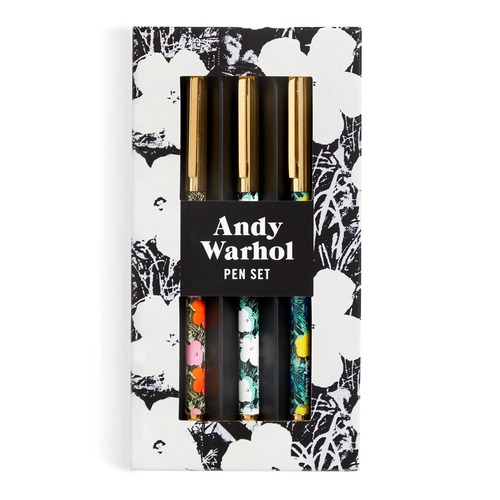 Andy Warhol Flowers Everyday Pen Set