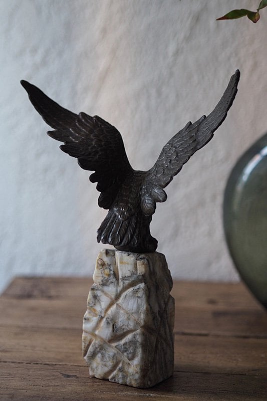 降り立つ鷲-antique eagle object | アンティーク.ヴィンテージ