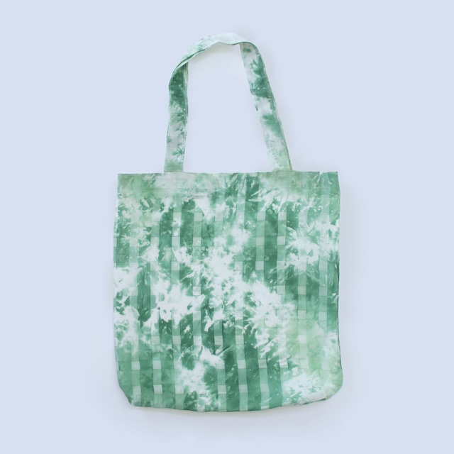 Tie dye tote 　-Green