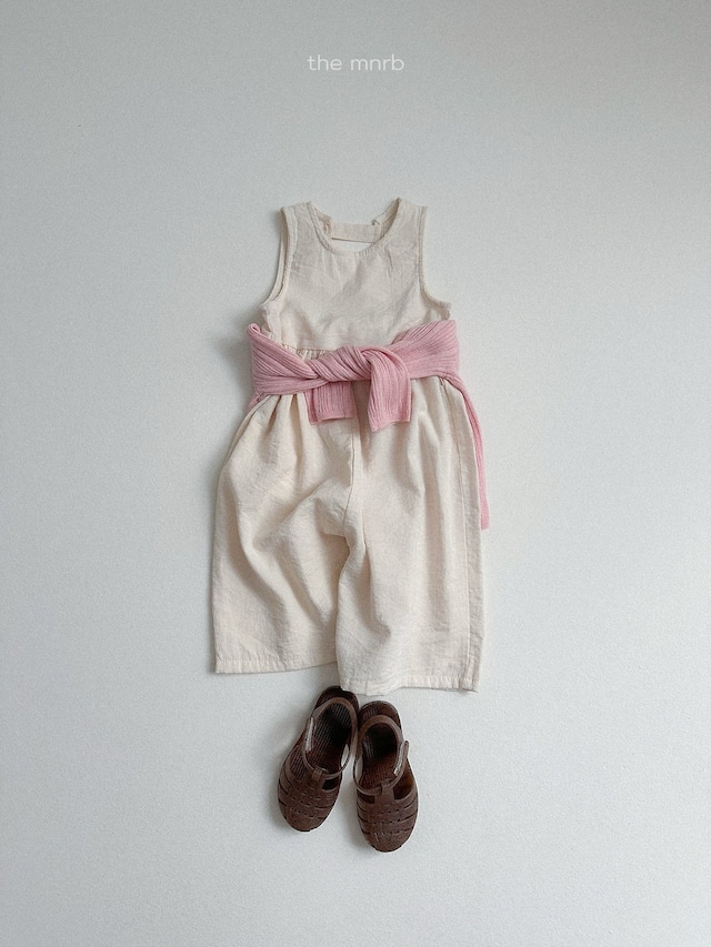 〘予約〙minirobe / caramel overalls