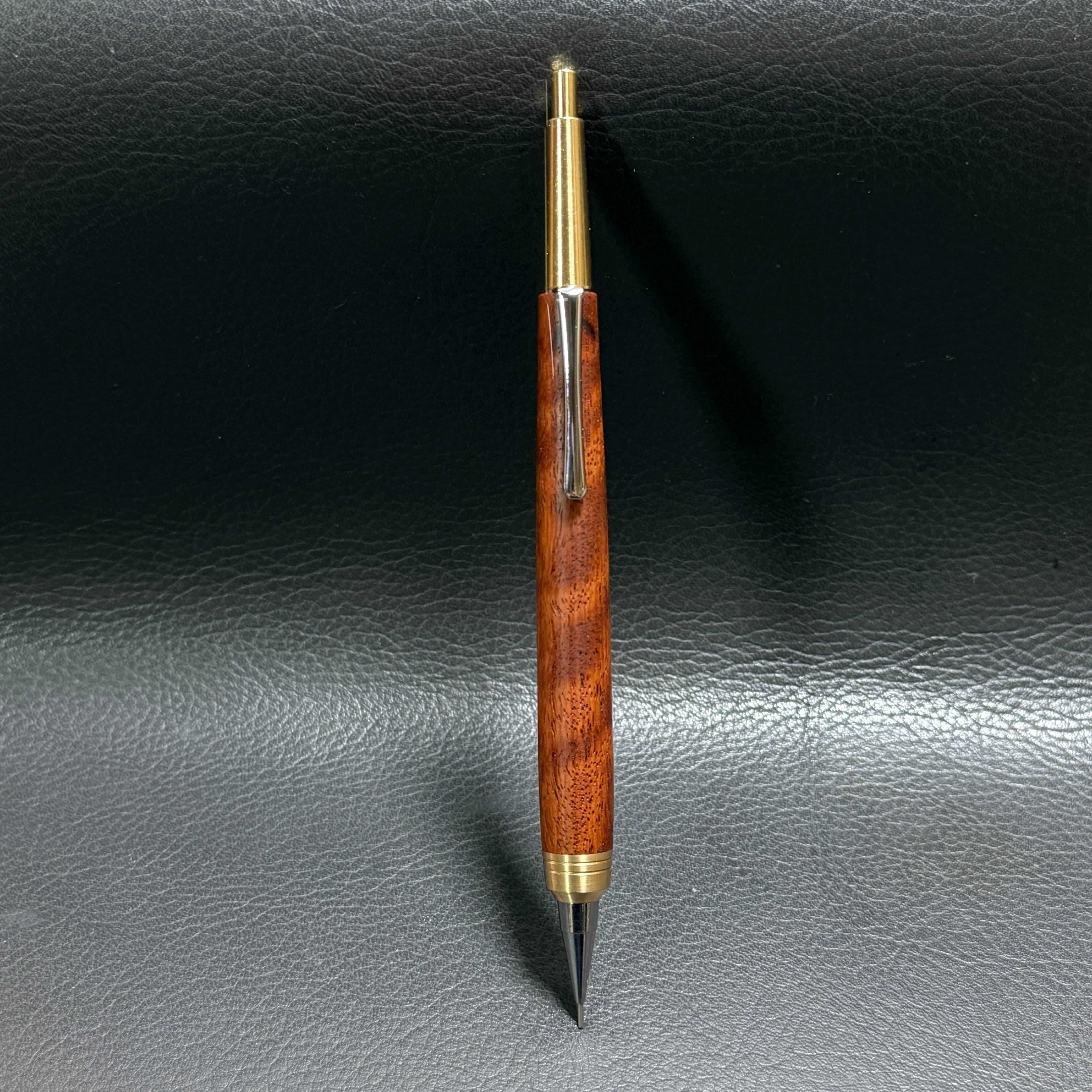 556重量タイプ 本花梨トラ杢 強低重心ZINOタイプ 真鍮 | handwood