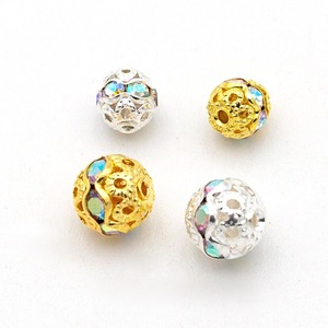 【E305】ロンデル シルバー　2個