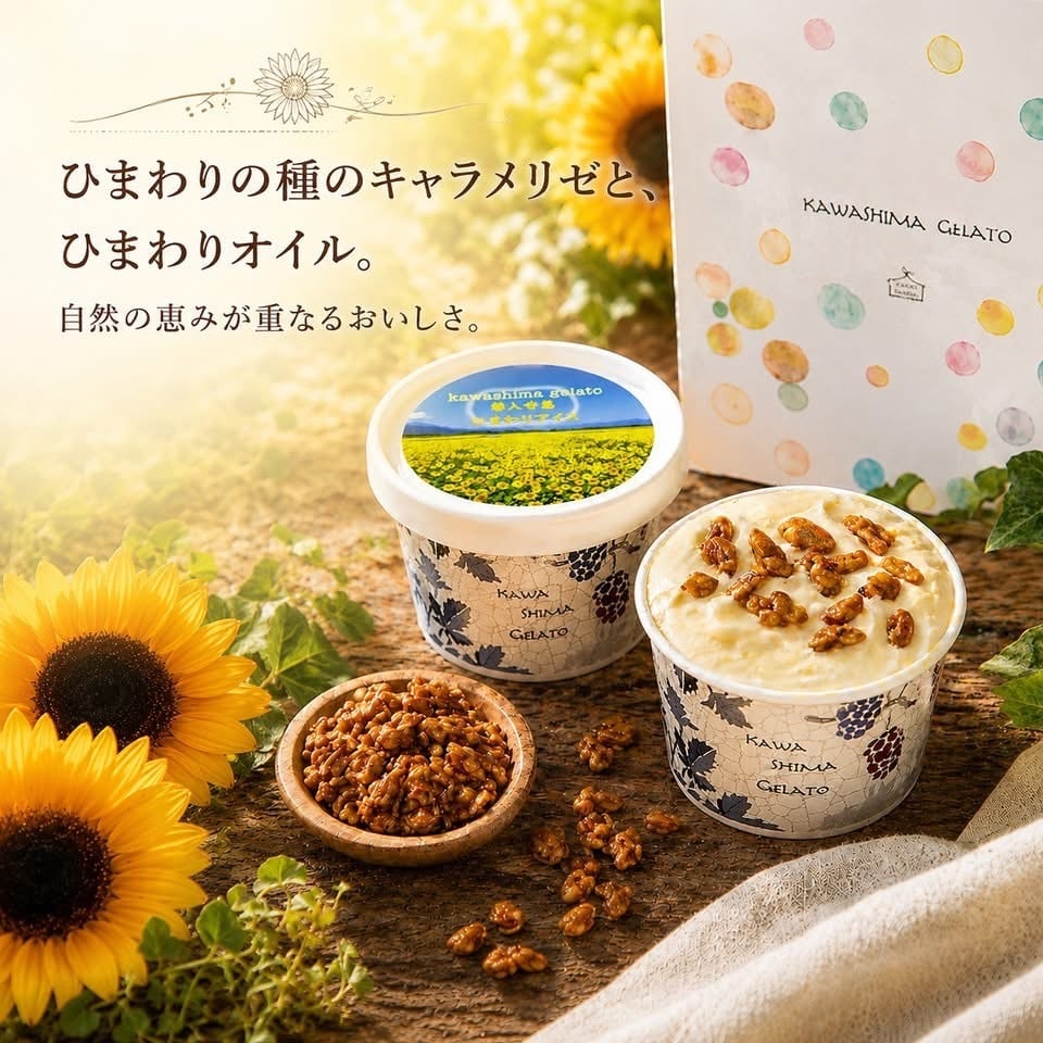 善入寺島 ひまわりアイス 12個入り | A-sweets-factory