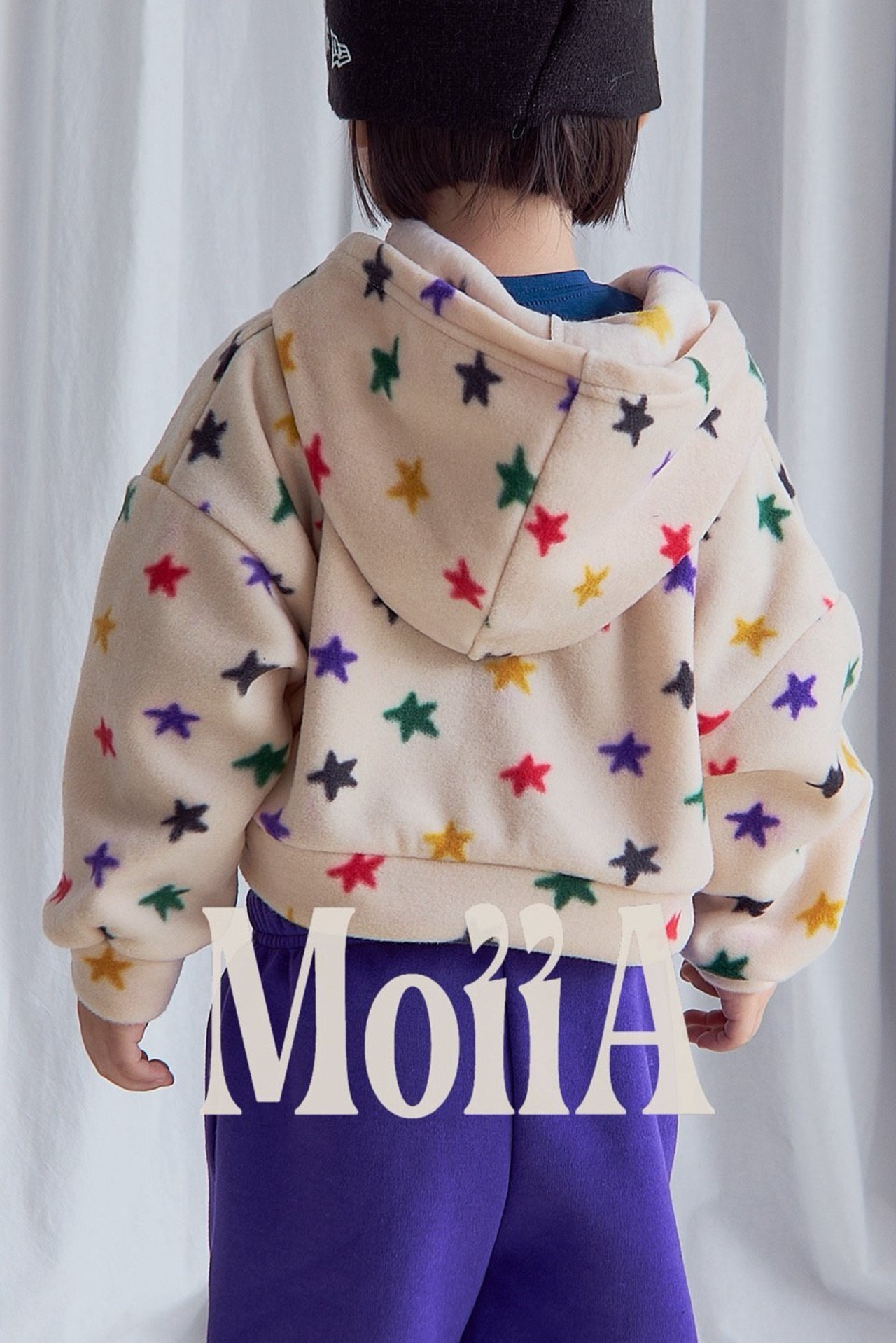 Moiia［取寄］star hood zipup 26winter