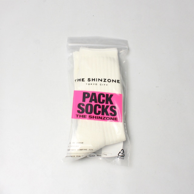 SHINZONE シンゾーン PACK SOCKS 21SMSIT01 2024春夏新作