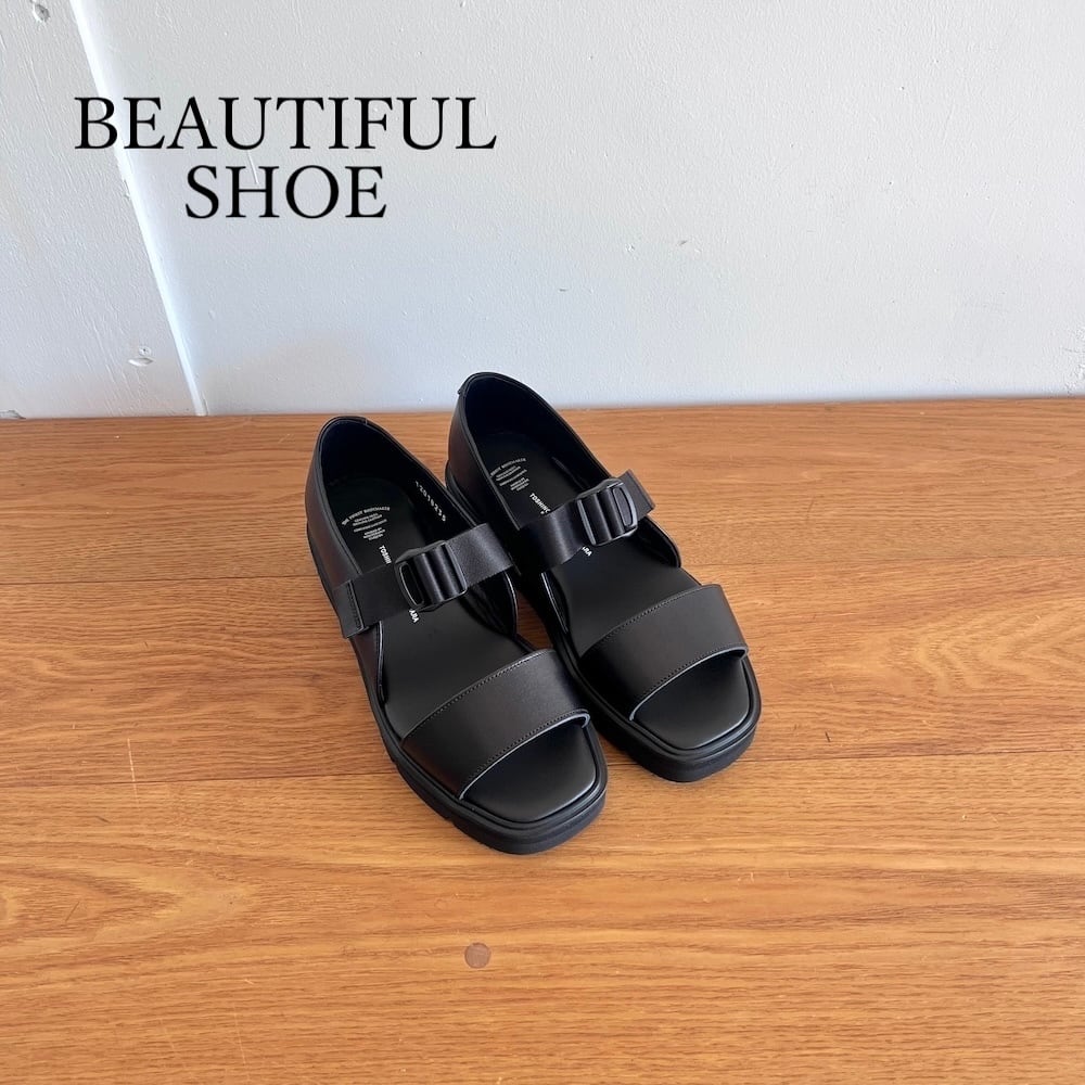 BEAUTIFUL SHOES/ビューティフルシューズ・ONE-STRAP SANDALS | a flat