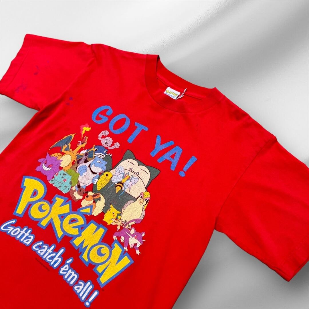 初代ポケモン XLサイズ】©︎2000/POKEMON ポケモン/ビンテージアニメT  