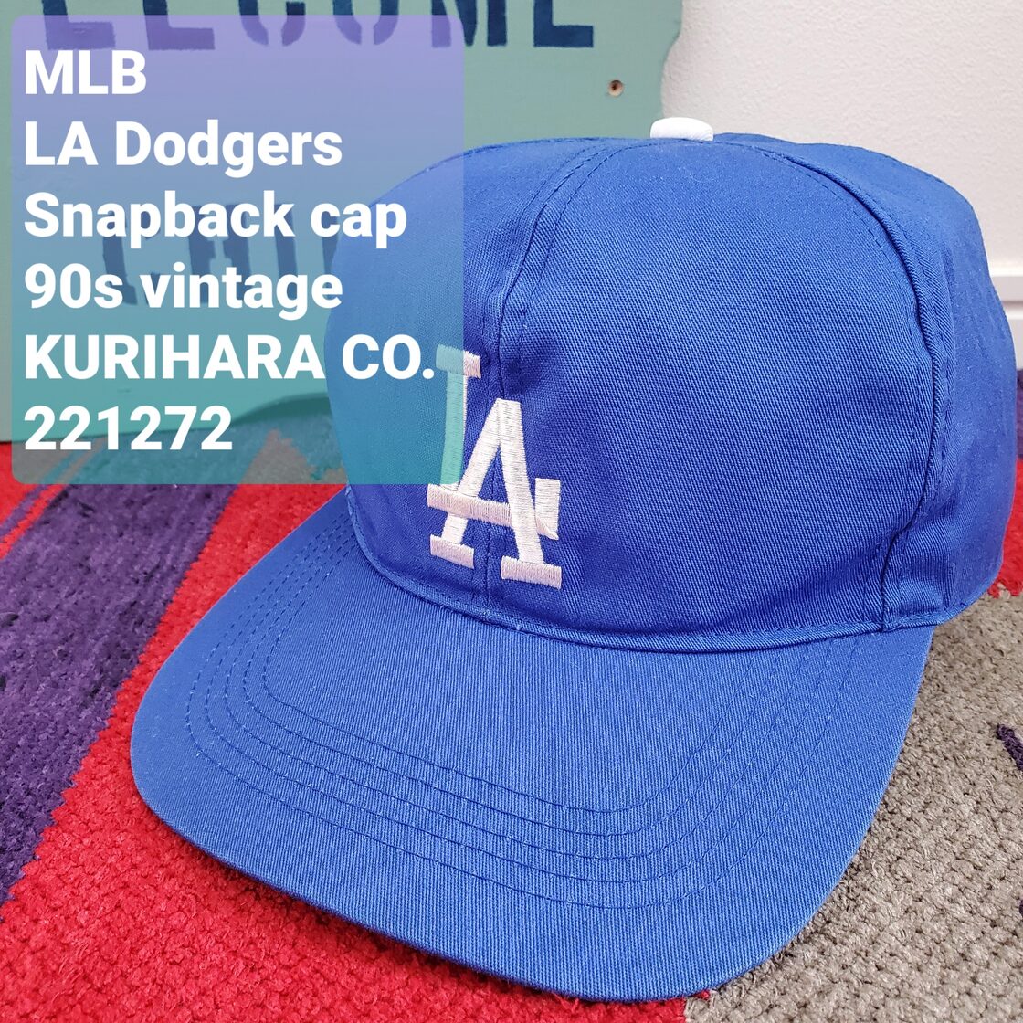 送料無料 MLB 90s vintage KURIHARA CO.LTD製 極美品 Los Angeles 