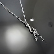 CURIOSITY HOOK #1 I.D. TAG NECKLACE / キュリオシティフック #1 I.D. タグ ネックレス