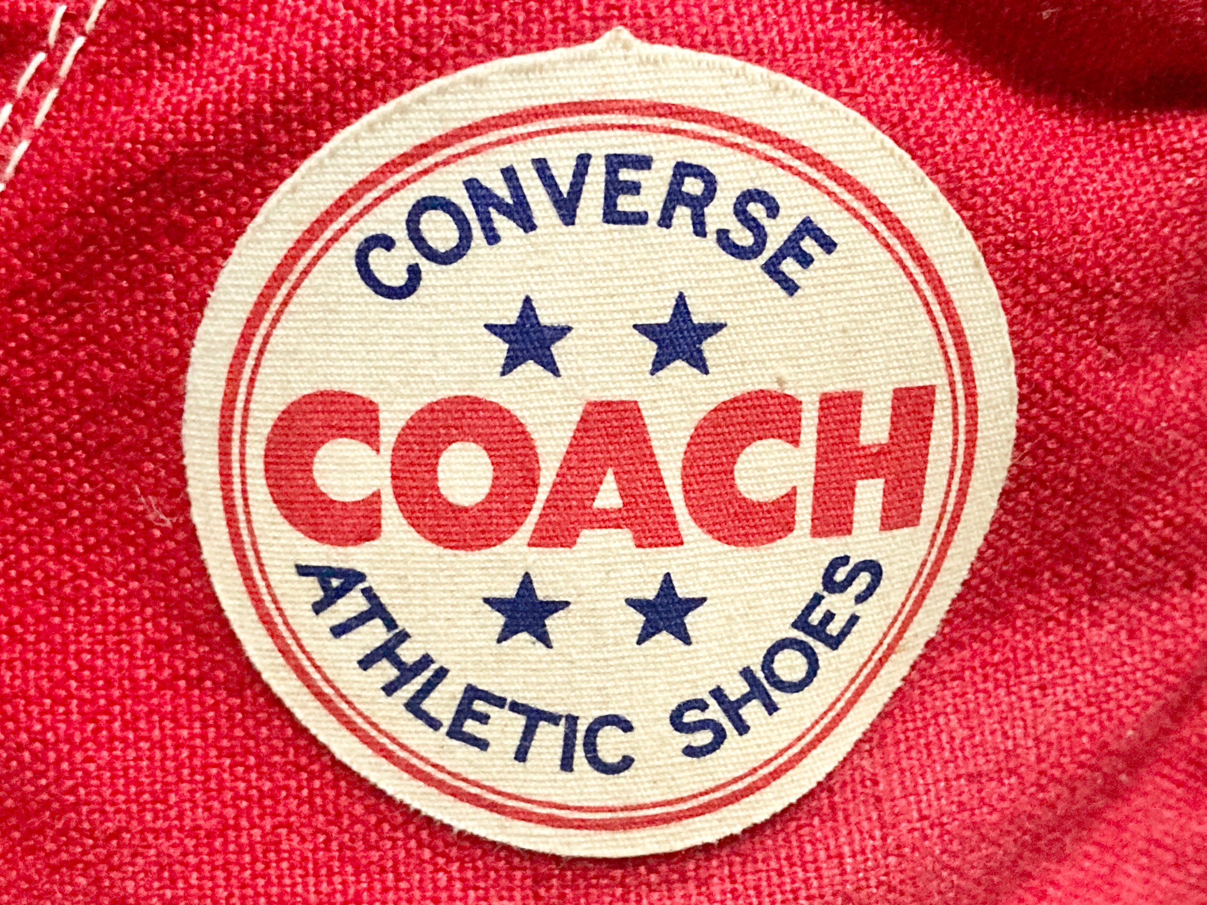 CONVERSE（コンバース） COACH（コーチ）6.5 25cm 赤 70s ビンテージ