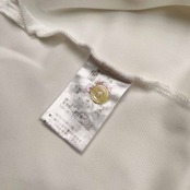 CAPTAIN SANTA キャプテンサンタ GOLF CLUB ライン入り メッシュ 半袖 ポロシャツ サイズ L /ホワイト×ネイビー/ゴルフ