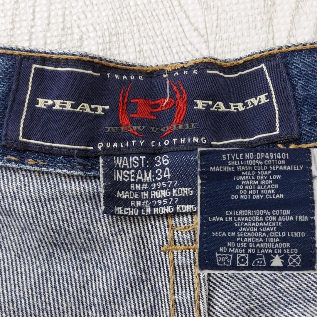 PHAT FARM ペインターパンツ メンズw39 /eaa394146ペインターパンツ素材