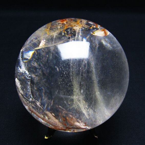 水晶 丸玉 67mm 水晶玉 一点物 151-7184