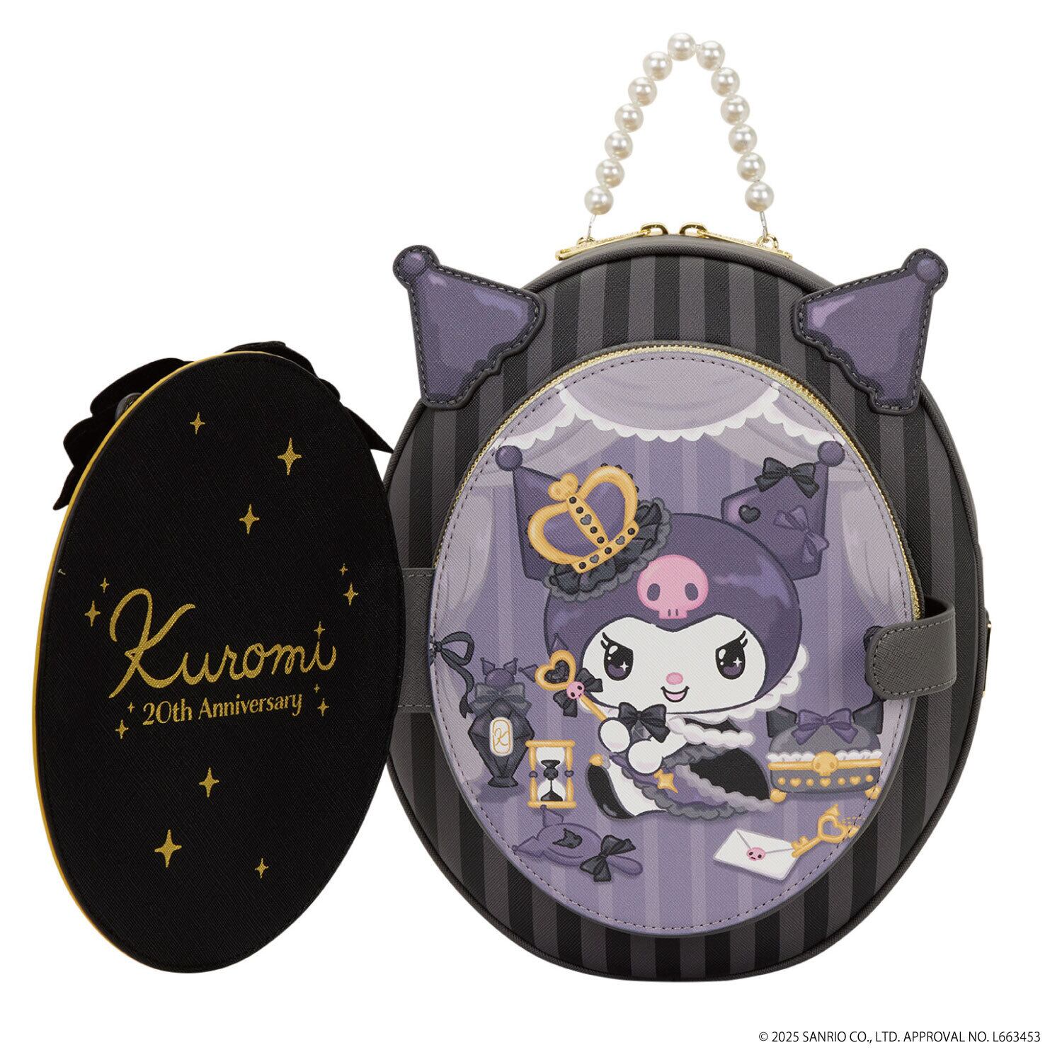 LF SANRIO KUROMI 20TH ANNIVERSARY CAMEO MINI BACKPACK_SANBK0611