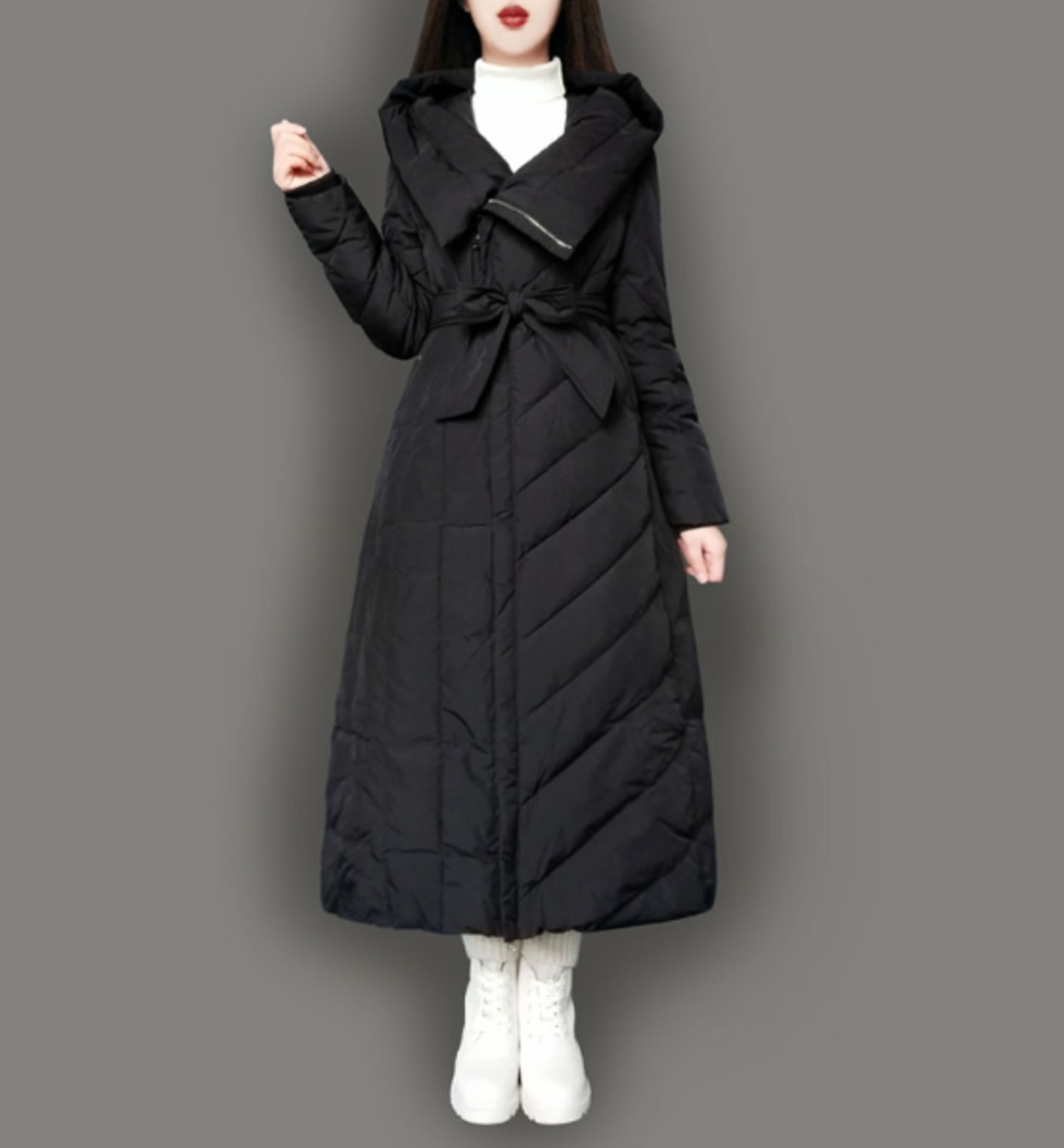 ゲイル・ウィスパー ショールダウンコート　 M25108