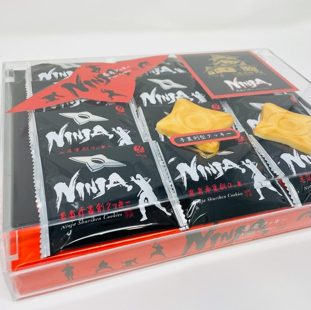 小田原城クッキー 忍者クッキー 2箱(1箱12個入り)【小田原城お土産