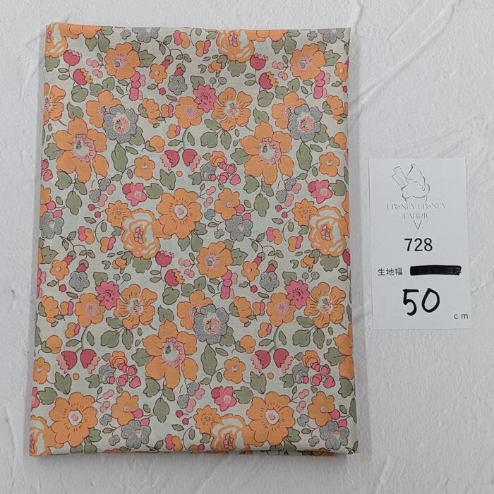 《728》◆輸入 リバティ LIBERTY タナローン カットクロス ハギレ