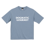 【 DG98 】DG LOGO BIG SILHOUETTE T-SHIRT acid blue