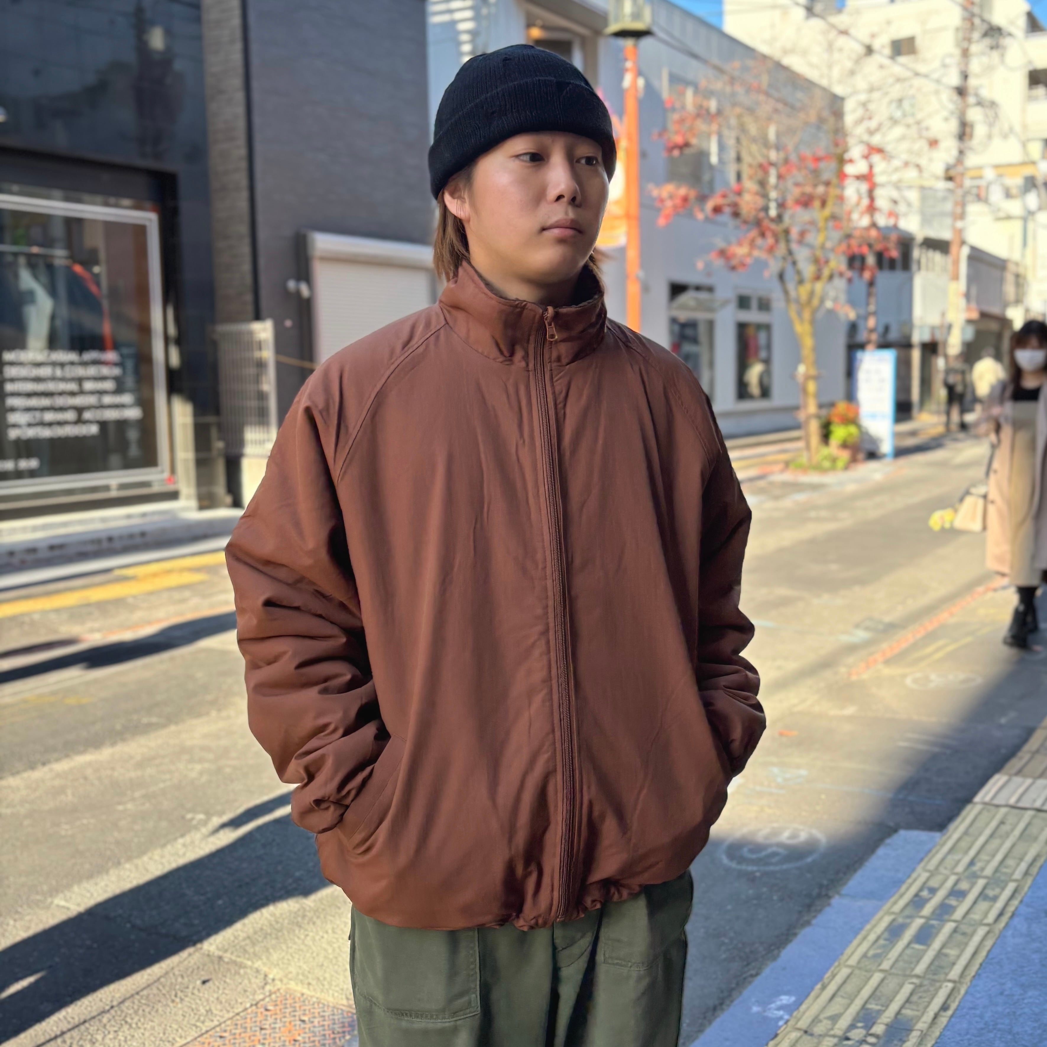 BEIMAR Reversible Boa Jacket - Brown Black / ビーマー ナイロン