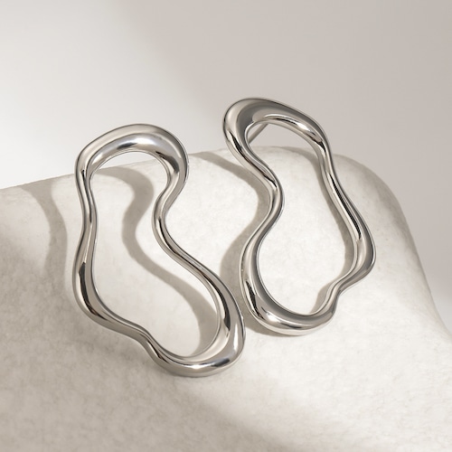 Wave Earrings　T6028
