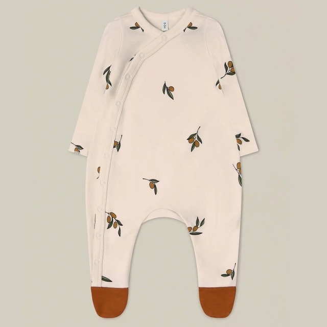 organic zoo / Olive Garden Suit with contrast feet