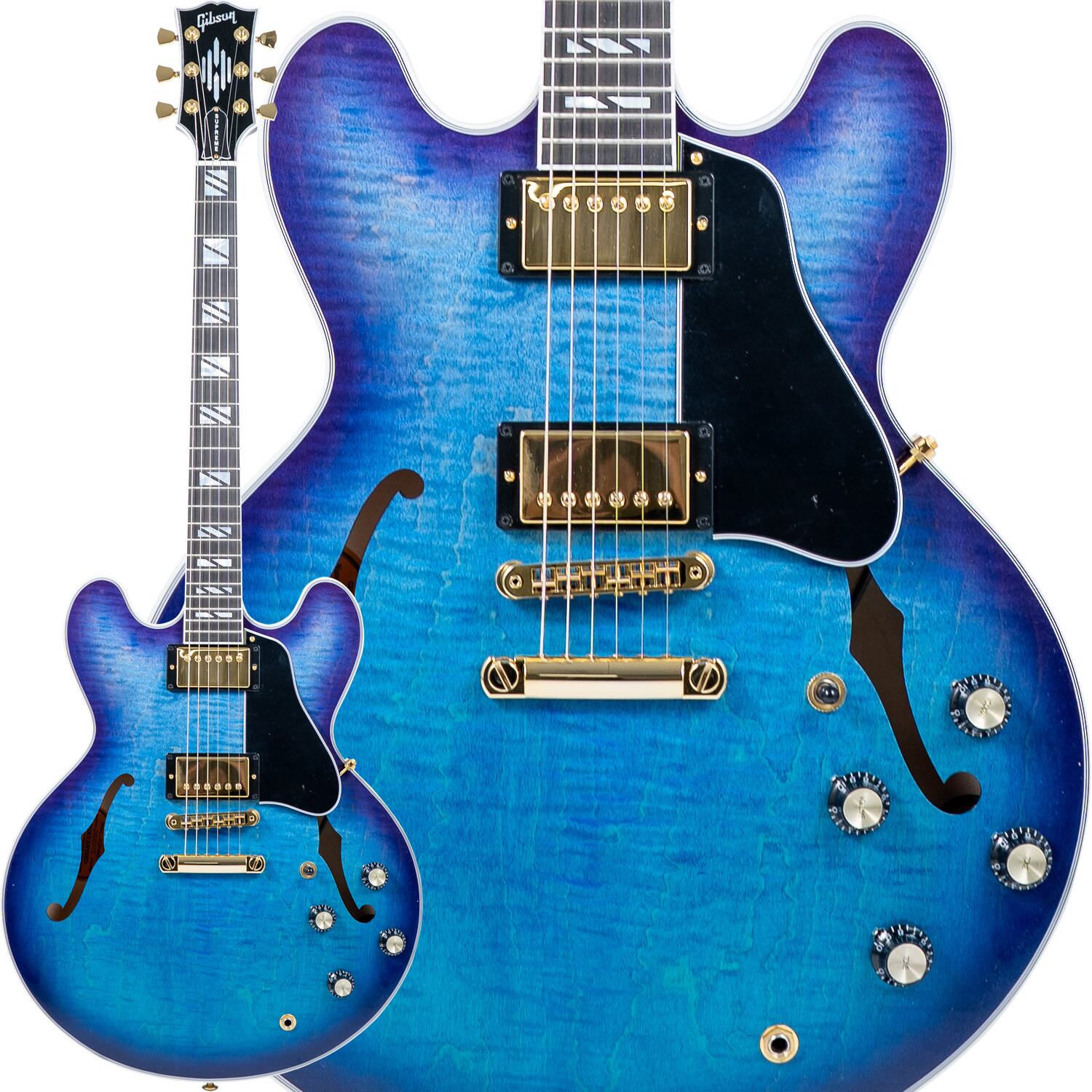 Gibson ES Supreme (Blueberry Burst) | Sparkplug.tokyo
