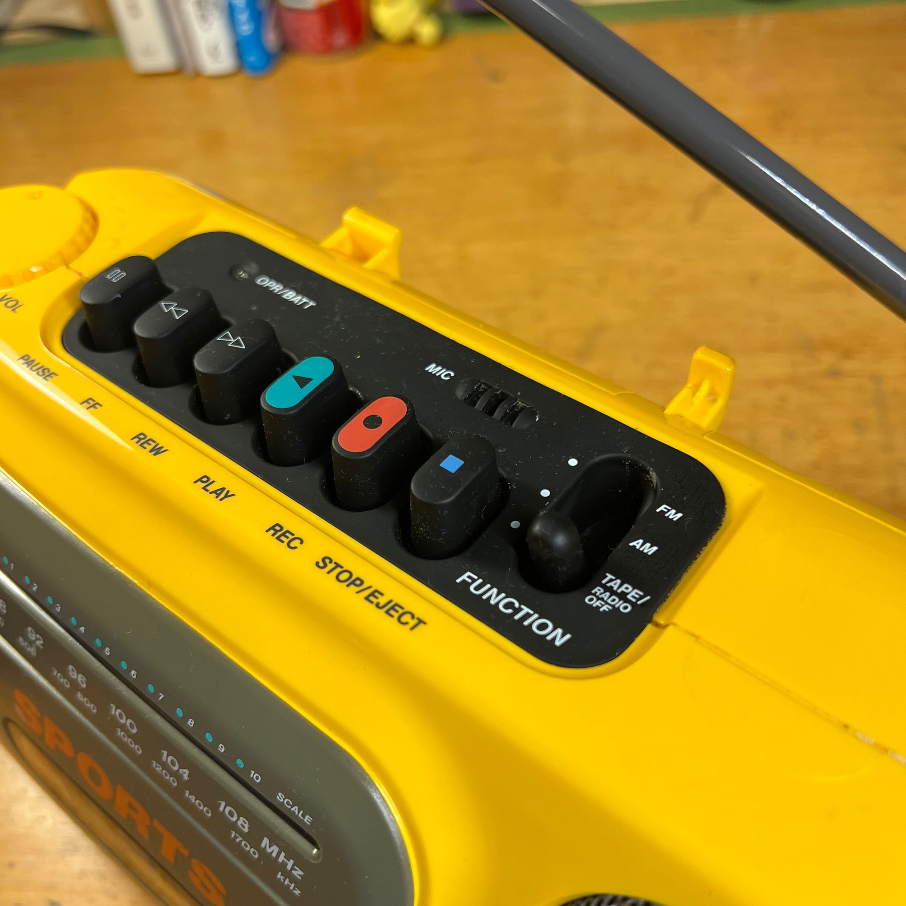 メンテ済可動品]sony sports ソニースポーツラジカセCFM-104 | stability