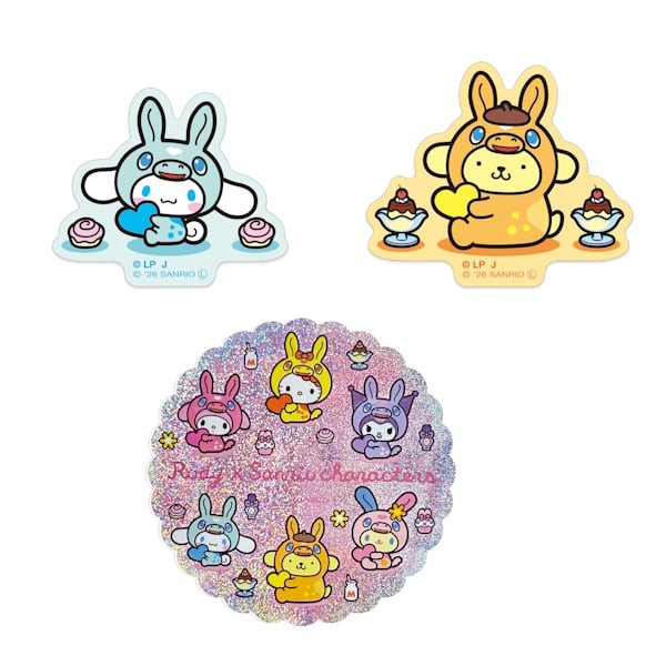 RODY × サンリオキャラクターズ ステッカーセット 3種類セット | ぶん