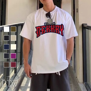 【韓国メンズファッション】フロントロゴTシャツ ストリート ヒップホップ クール カラバリ豊富 プチプラ BW2509