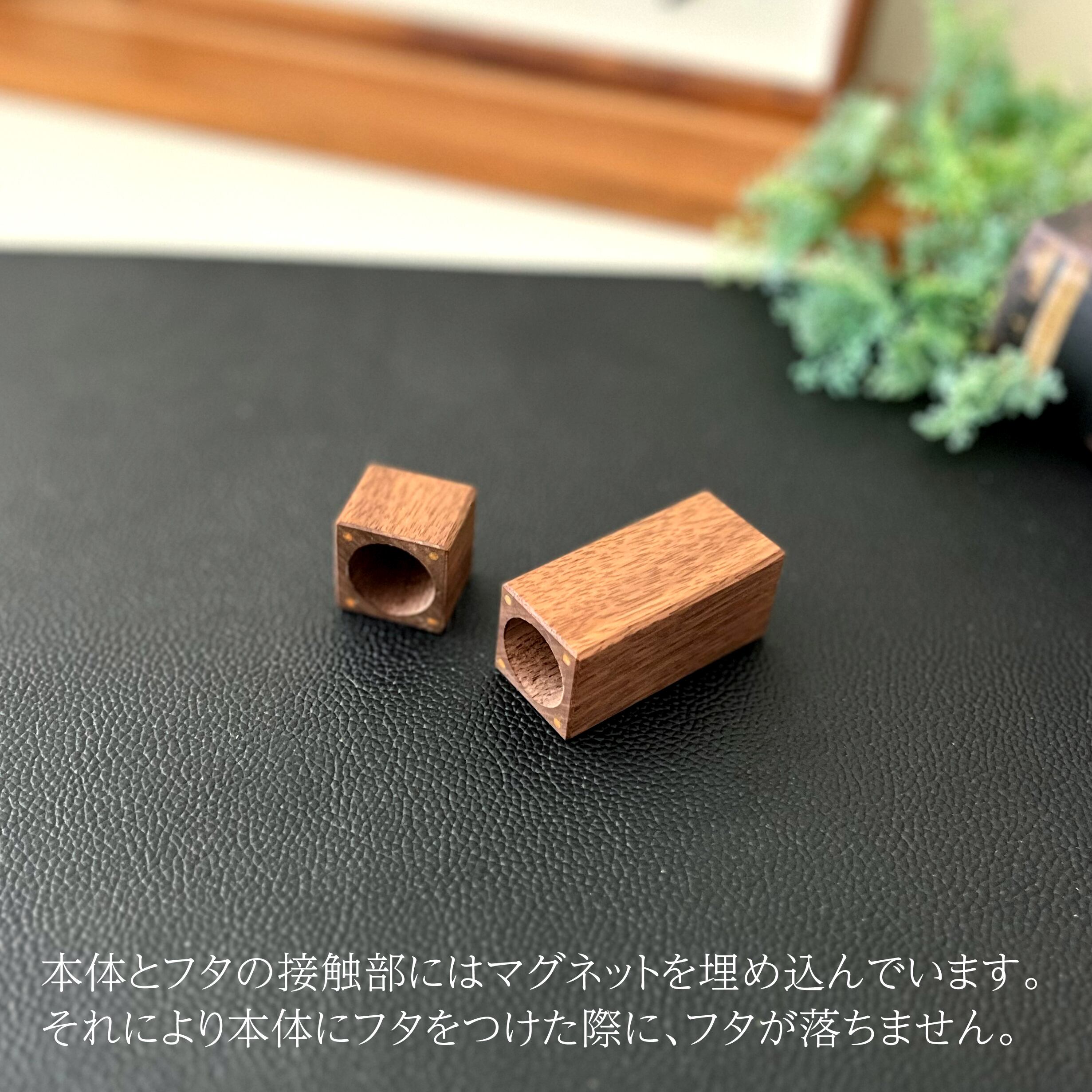 KATOMOKU 印鑑ケース シヤチハタ ネーム9用 ウォールナット km-77WA