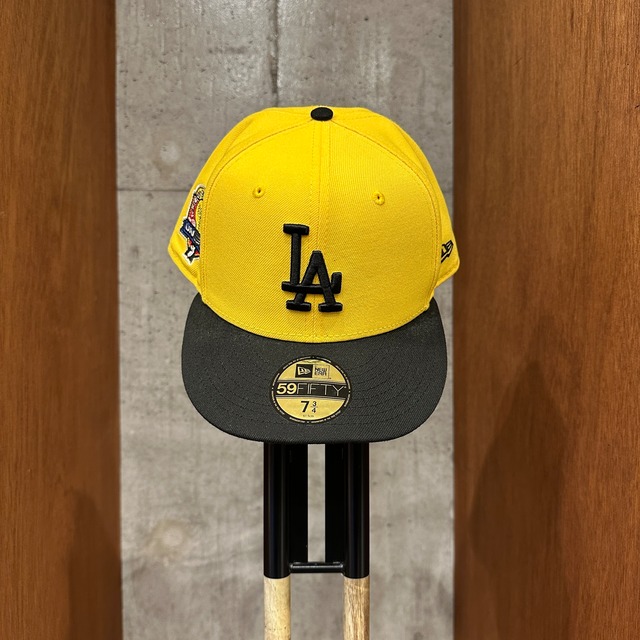 UNION LA YELLOW/BLACK CAP ⑧