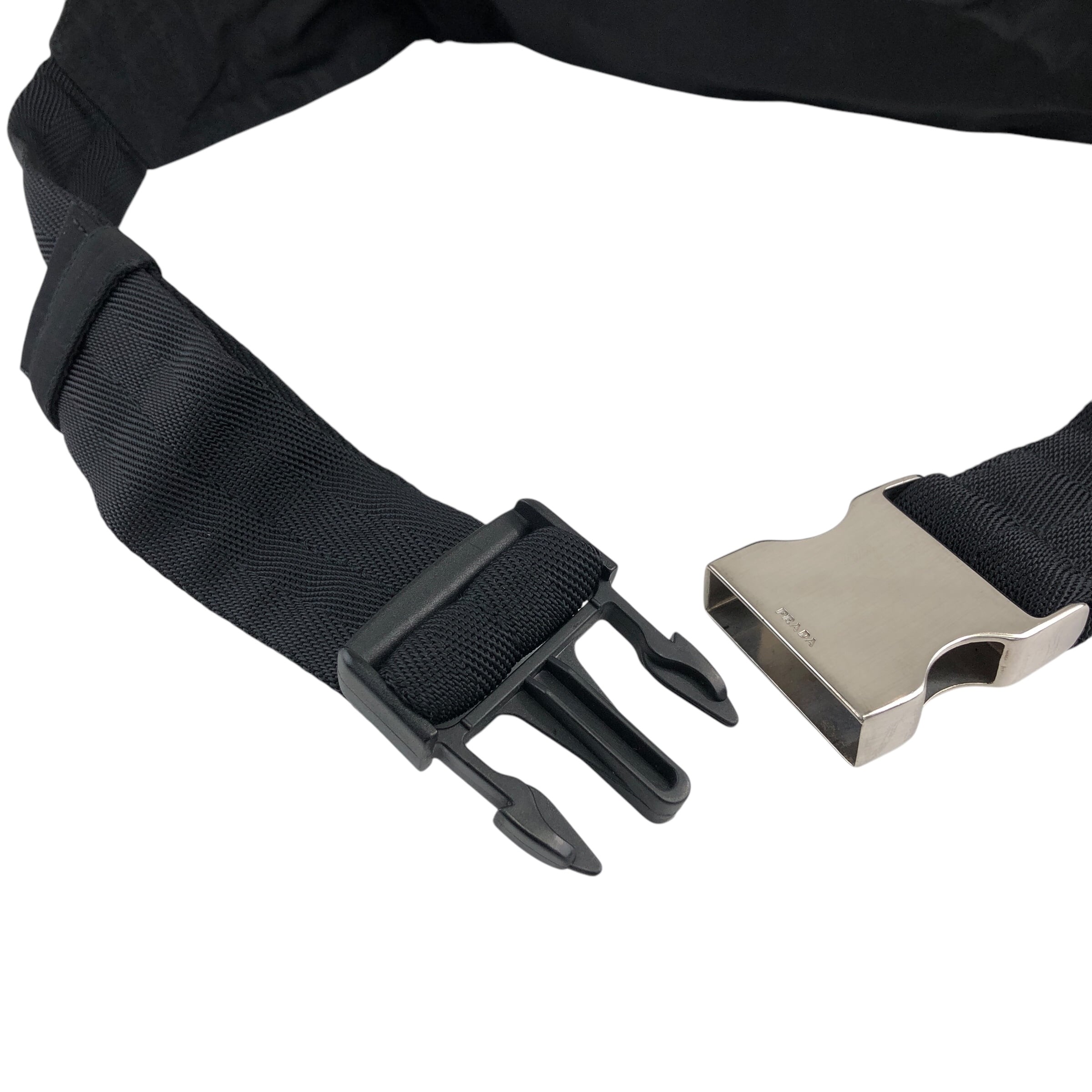 S00308 PRADA プラダ ブラック スリングバッグ ショルダーバッグ PRADA（プラダ） クロスボディバッグ スリングバッグ ブラック メンズ