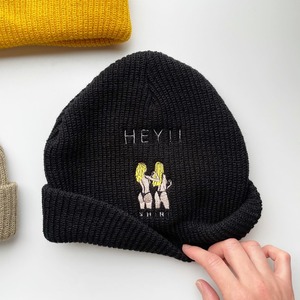 ◆Ｉ様オーダー品◆ニット帽【HEY！SHIRI！】