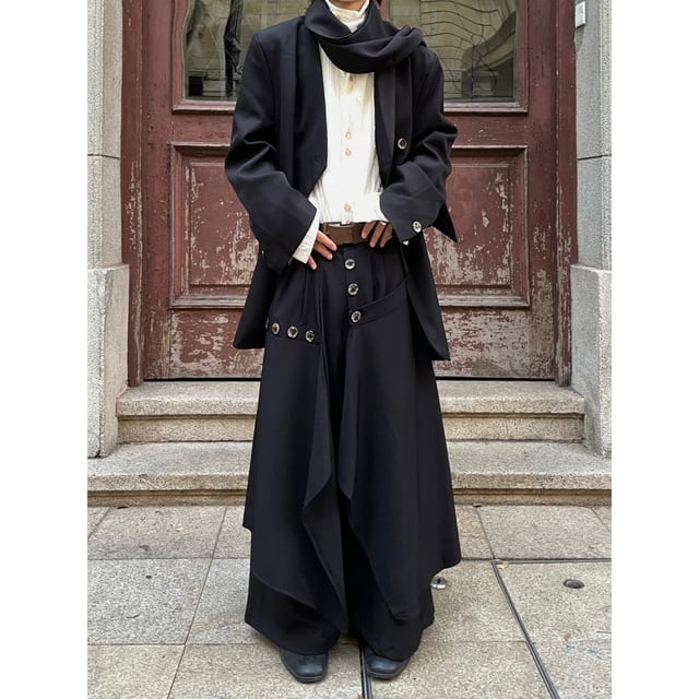 FG721 オリジナル秋冬レディース高級パンツ ヨウジヤマモトの