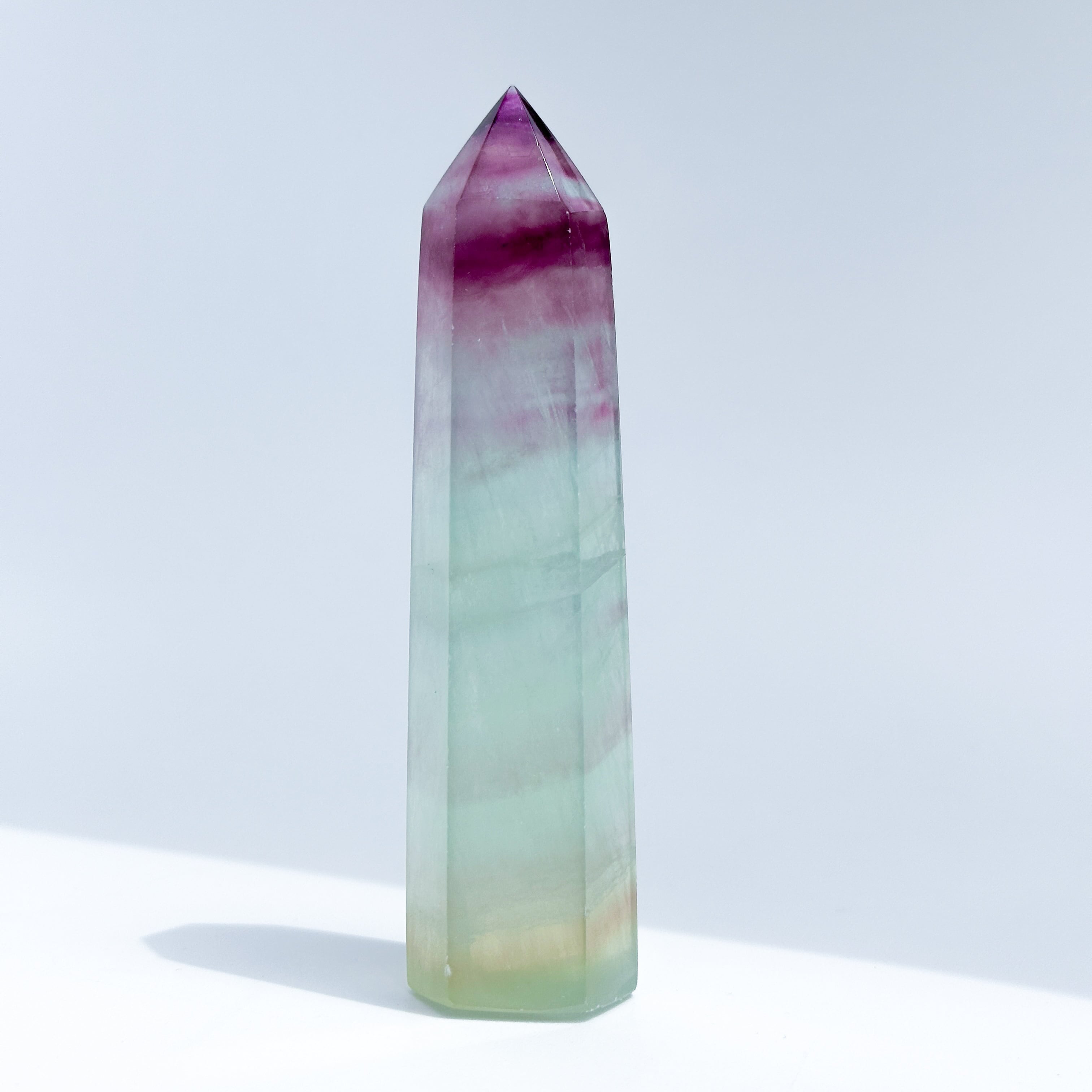 レインボーフローライト タワー23◇ Rainbow Fluorite ◇天然石・鉱物