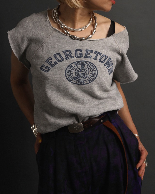 1970's Georgetown / Cutoff Sweat Shirt