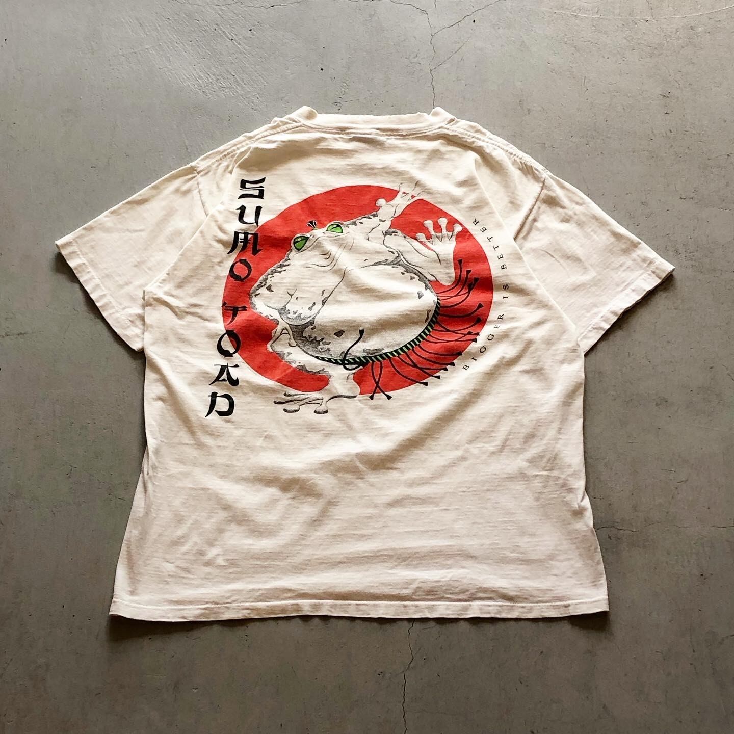 90s ONEITA Lifeformas"sumo"t-shirt【高円寺店】