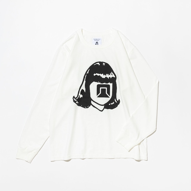 TACOMA FUJI RECORDS / BIG LOGO LS / WHITE