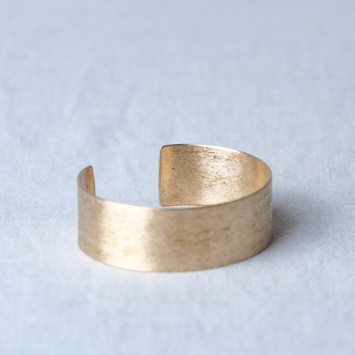 無垢真鍮のバングル｜W20mm
