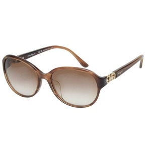 サルヴァトーレフェラガモ ブラウンササ ハイセンス サングラス SF804SA ブラウン プラスチック レディース Salvatore Ferragamo 【中古】