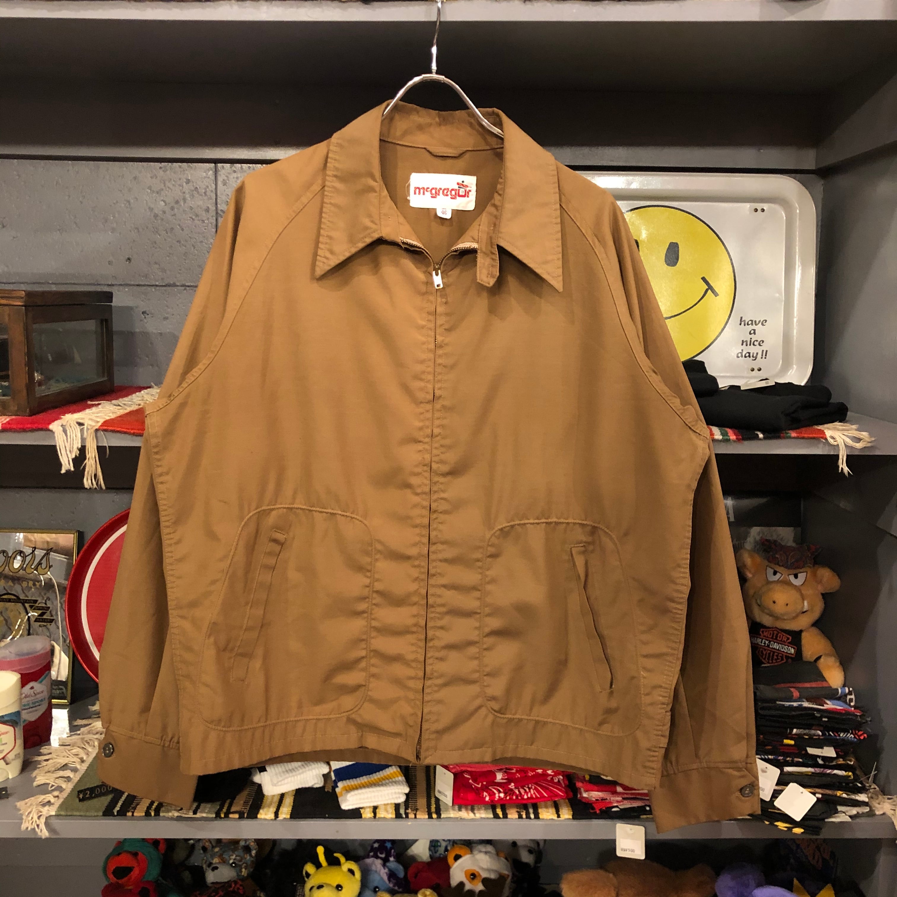 McGREGOR 80sオーバーサイズ ウールカバーオールジャケット