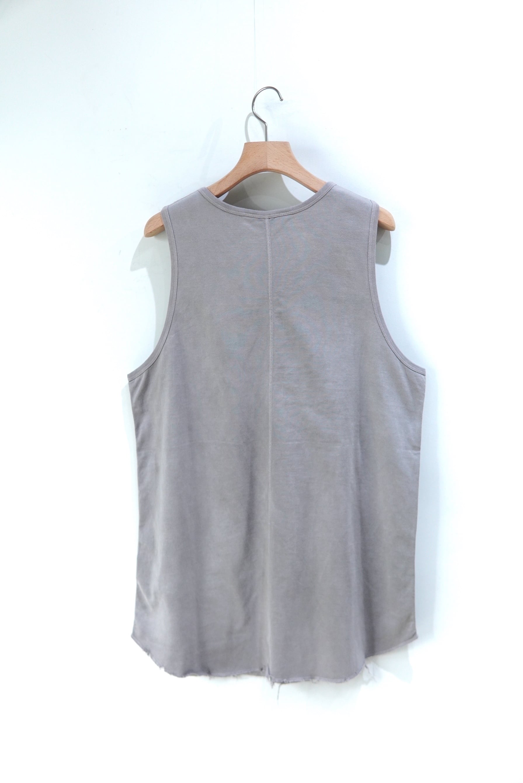 ANCELLM / UNEVENNESS TANK TOP / ANC-CT193 | POETRY